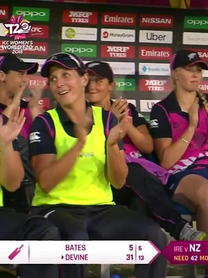 NZ v IRE: New Zealand Innings highlights