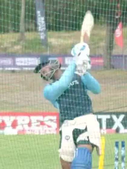 Rajvardhan Hangargekar batting at the nets | IND v AUS | ICC U19 Men’s CWC 2022