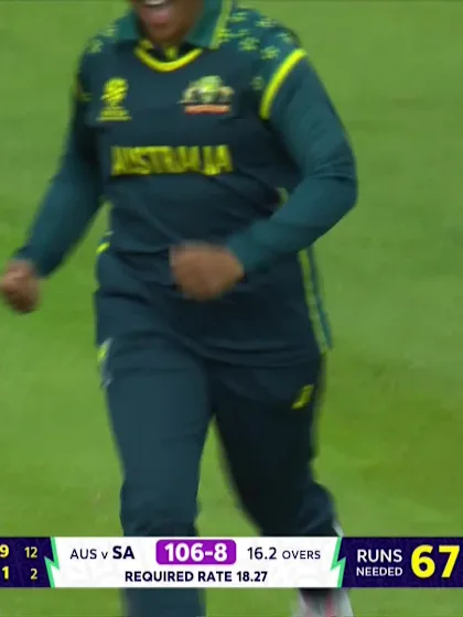 Chloe Tryon - Wicket - Australia vs South Africa