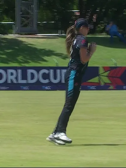 Wicket-Freya-Sargent-New-Zealand-U19s-Women v Ireland-U19s-Women ICC U19W T20WC 2023