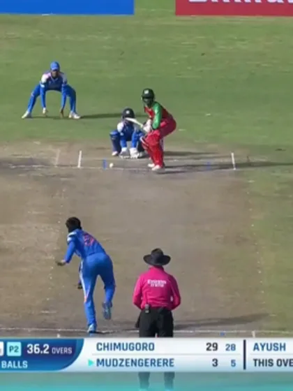 Ayush double wicket over site