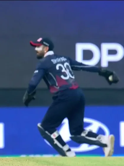 Gerhard Erasmus - Wicket - United States of America vs Namibia