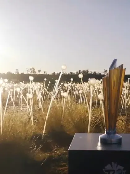 The #T20WorldCup Trophy's global journey continues | ICC Men's T20 World Cup Trophy Tour