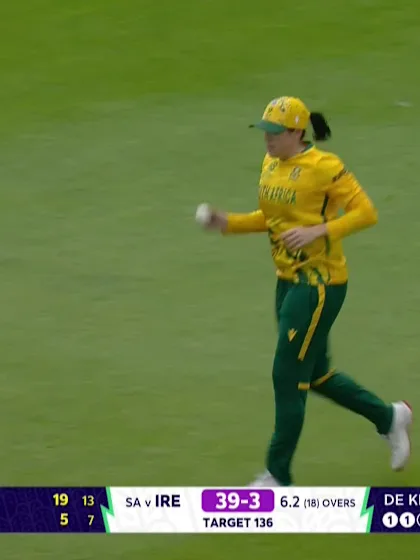 Rebecca Stokell - Wicket - South Africa vs Ireland