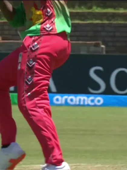 Vedant Trivedi - Wicket - Zimbabwe vs India