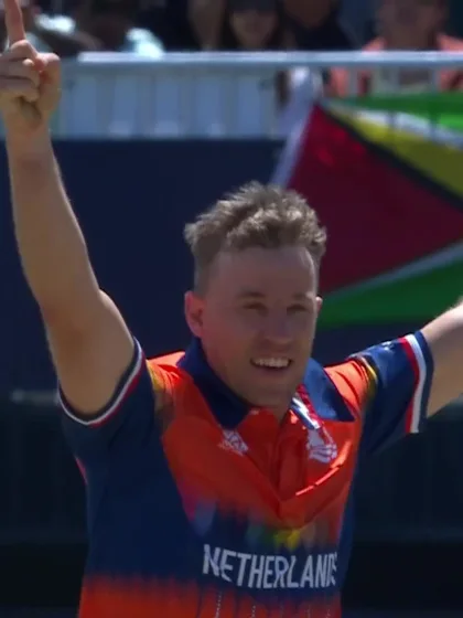 Logo of Marco Jansen - Wicket - Netherlands vs South Africa