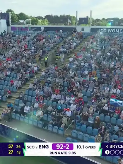 Sophia Dunkley - Wicket - England vs Scotland