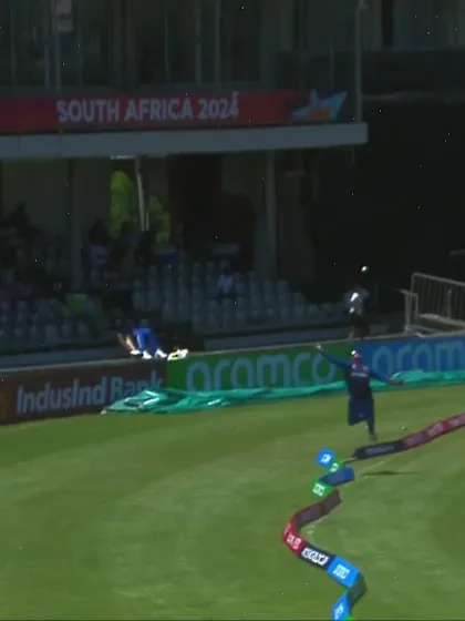 Ubaid Shah with a Six vs. Afghanistan