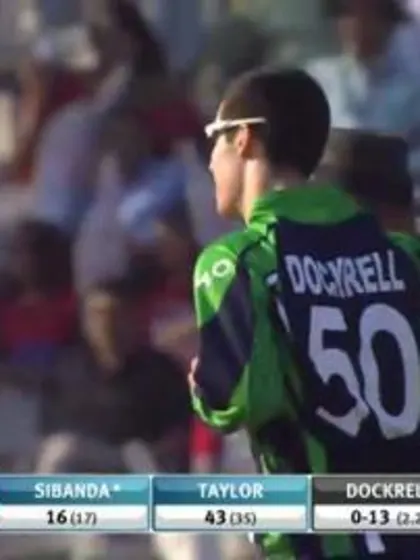 M3: ZIM v IRE - Innings 1 - Wickets