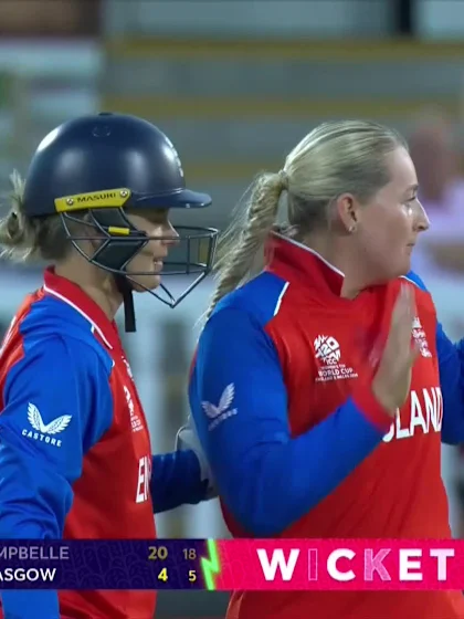 Shemaine Campbelle - Wicket - England vs West Indies