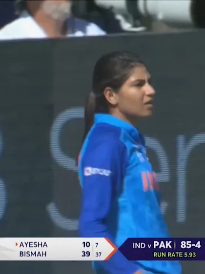 Yastika Bhatia's fine effort in the field | T20 World Cup