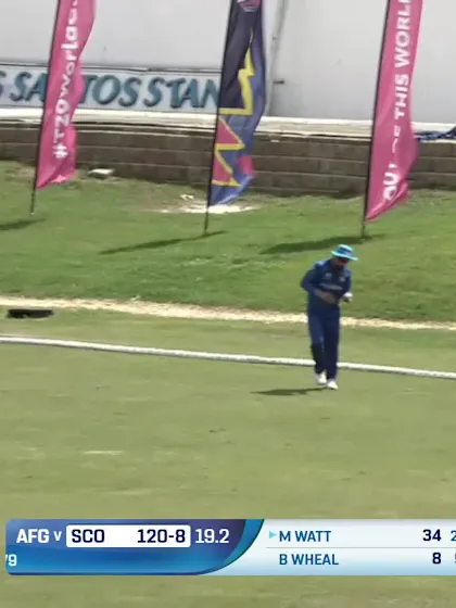 Logo of Mark Watt - Wicket - Scotland vs Afghanistan