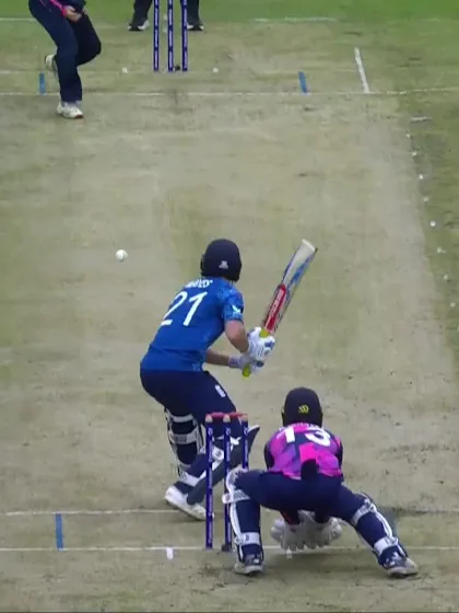 Ben Mayes with a Four vs. Scotland