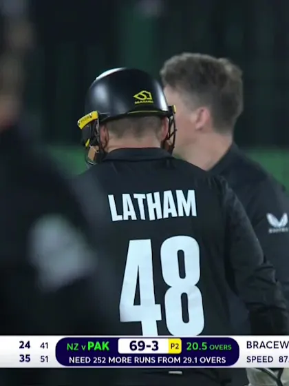 Logo of Fakhar Zaman - Wicket vs New Zealand