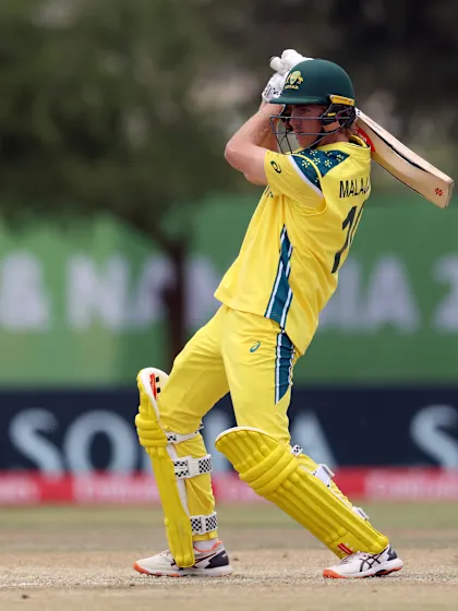 Malajczuk's commanding shot for six | U19 CWC 2026