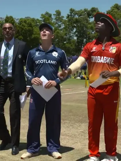 ICC U19 CWC: ZIM v SCO – Zimbabwe opt to field