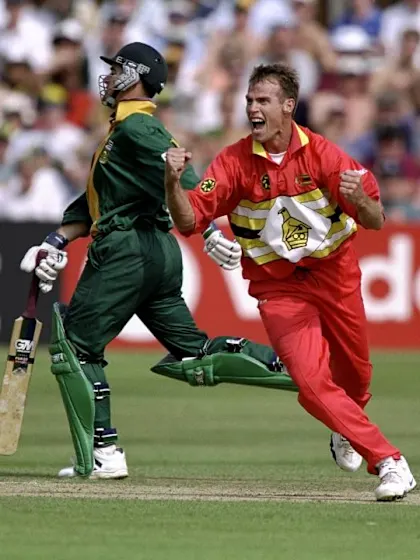 CWC Greatest Moments - Neil Johnson swings it Zimbabwe's way v South Africa in 1999