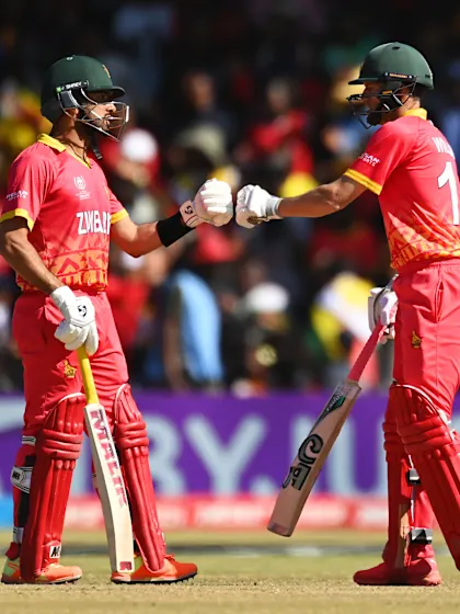 Zimbabwe star faces suspension for two games after ICC Code of Conduct breach