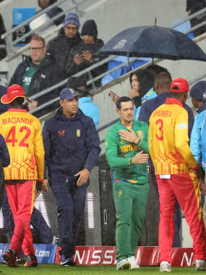 South Africa, Zimbabwe share points as rain plays spoilsport