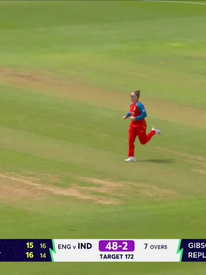 Yastika Bhatia - Wicket - India vs England