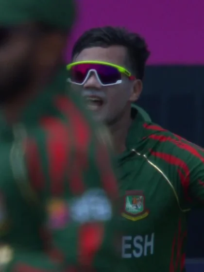 Logo of Tristan Stubbs - Wicket - South Africa vs Bangladesh