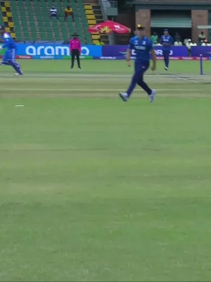 Vaibhav Sooryavanshi with a Four vs. England