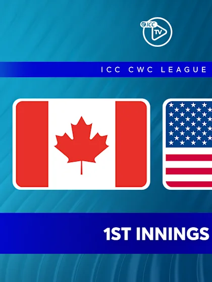 USA v Canada (1st Innings)