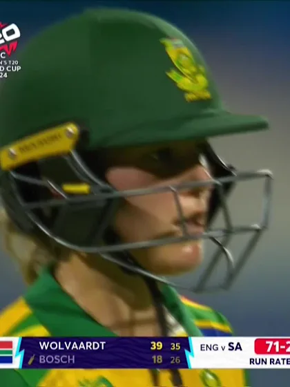 Logo of Anneke Bosch - Wicket - England vs South Africa
