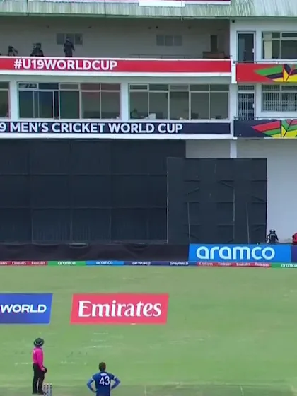 Vaibhav Sooryavanshi with a Six vs. England