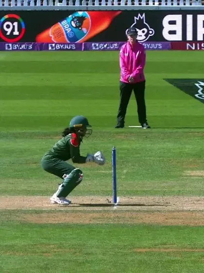Logo of WICKET: Dunkley dances but a big swing misses