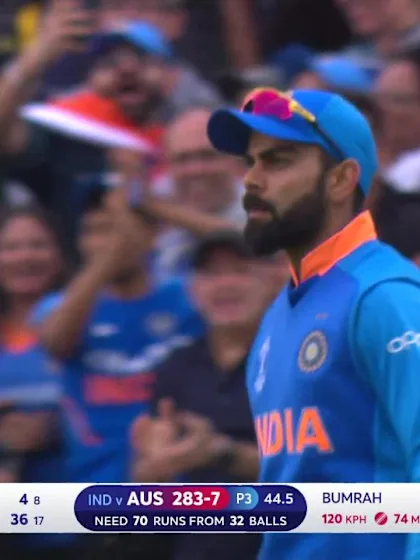 CWC 19: IND v AUS – Bumrah bowling highlights