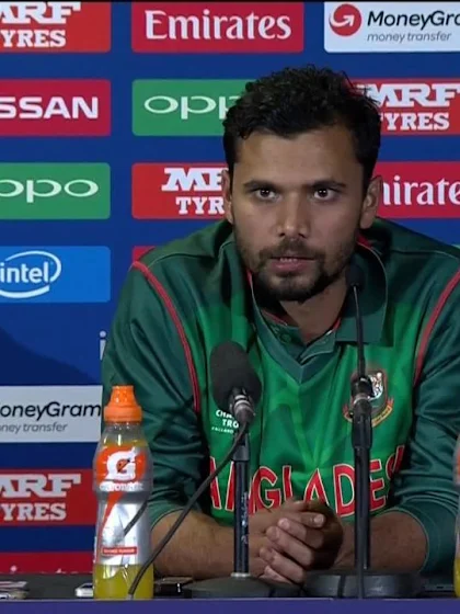 #CT17 NZ v BAN - Mashrafe Mortaza Press Conference