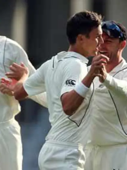 NZ hold advantage after Boult double strike