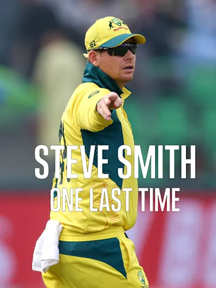 Logo of Steve Smith | One Last Time | Champions Trophy 2025