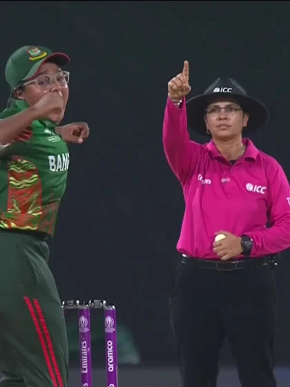 Alice Capsey - Wicket - England Women vs Bangladesh Women
