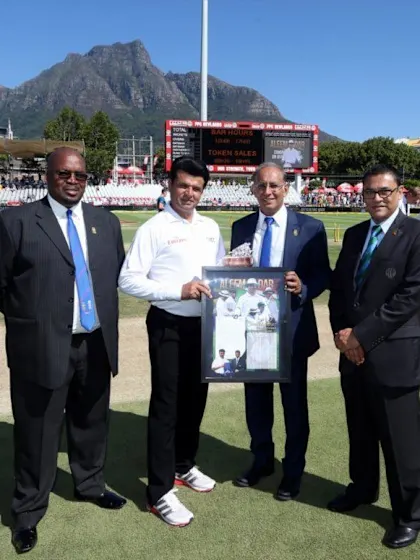 Aleem Dar prepares for his 100th Test