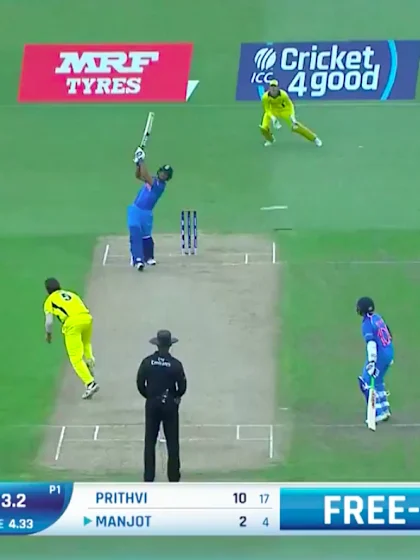 U19CWC POTD - Manjot's giant six