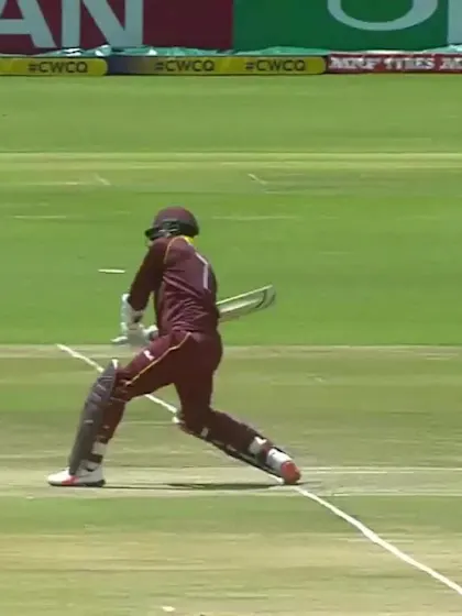 Samuels caught in the deep by Naib off Nabi