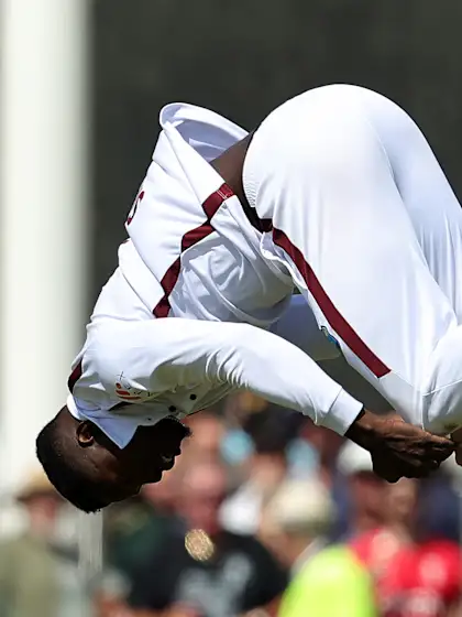 West Indies spinner reveals background of unique wicket celebration