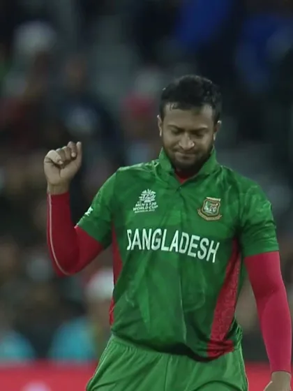 Logo of Wicket - Suryakumar Yadav - India v Bangladesh ICC T20WC 2022