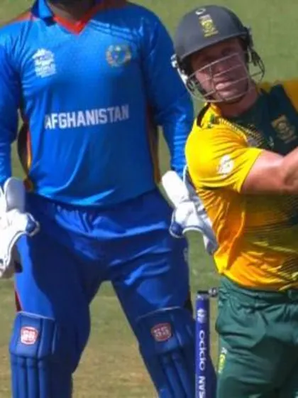 AB de Villiers smashes gigantic 96m Six