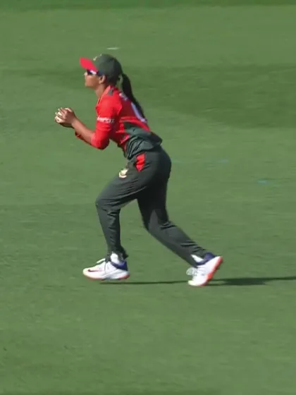 Logo of WICKET: Dar sweeps hard but gets a top edge