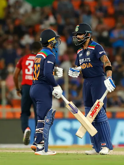 Stunning fifties from Kishan and Kohli help India level T20I series