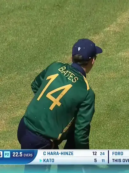 Kazuma Kato-Stafford with a Four vs. Ireland