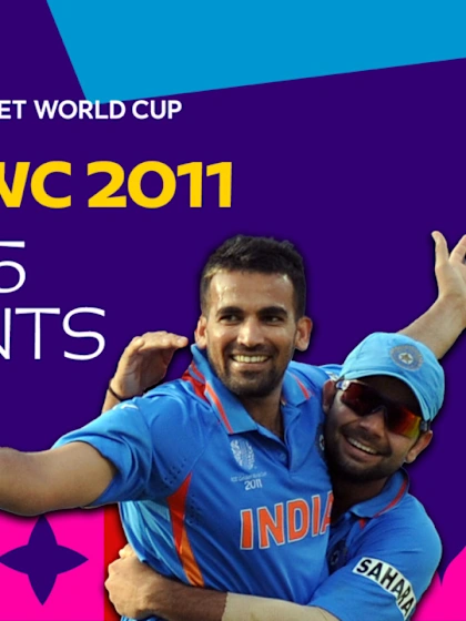 Top 5 moments from the 2011 World Cup | ICC Men's CWC