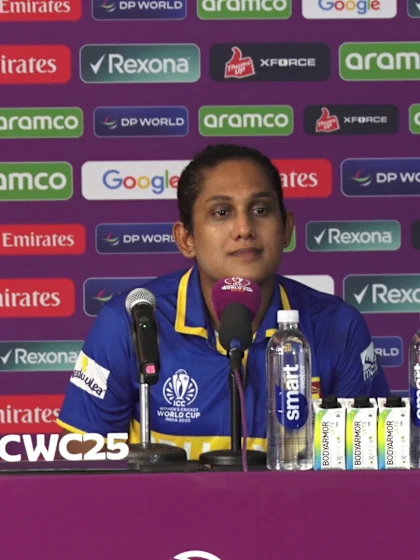 Chamari Athapaththu | ICC WCW25 | Sri Lanka post-match press conference | 20 October '25