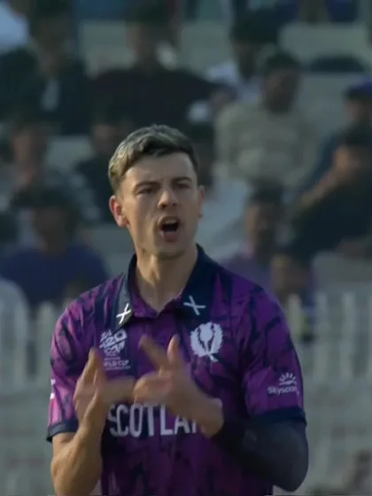 Rovman Powell - Wicket - West Indies vs Scotland