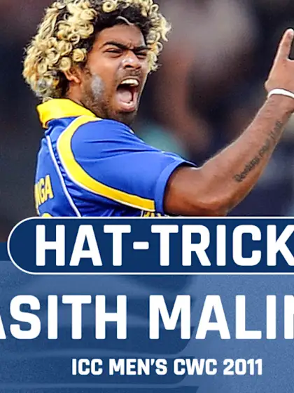 World Cup Hat-Tricks: Lasith Malinga goes unassisted | CWC 2011