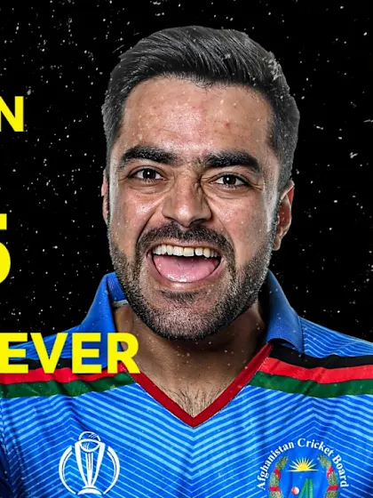 Logo of Rashid Khan's top five T20 players