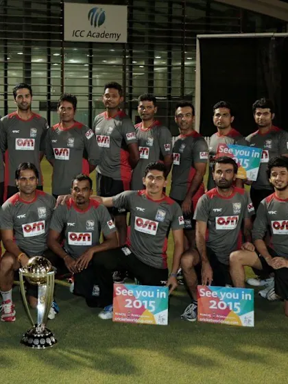 ICC Cricket World Cup Trophy comes to the UAE